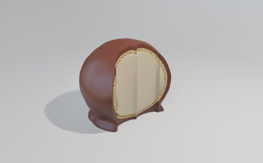 Bitten Chocolate Bonbon