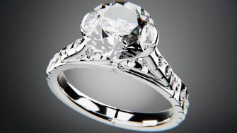 Diamond Ring 3D Model