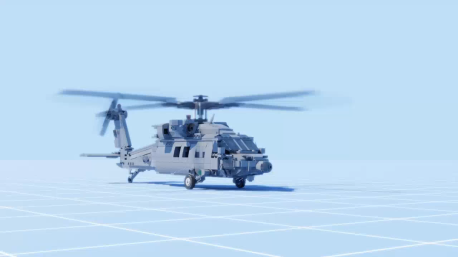 Lego blackhawk animation